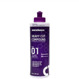 Полировальная Паста SANDWOX HEAVY CUT COMPOUND 264 мл